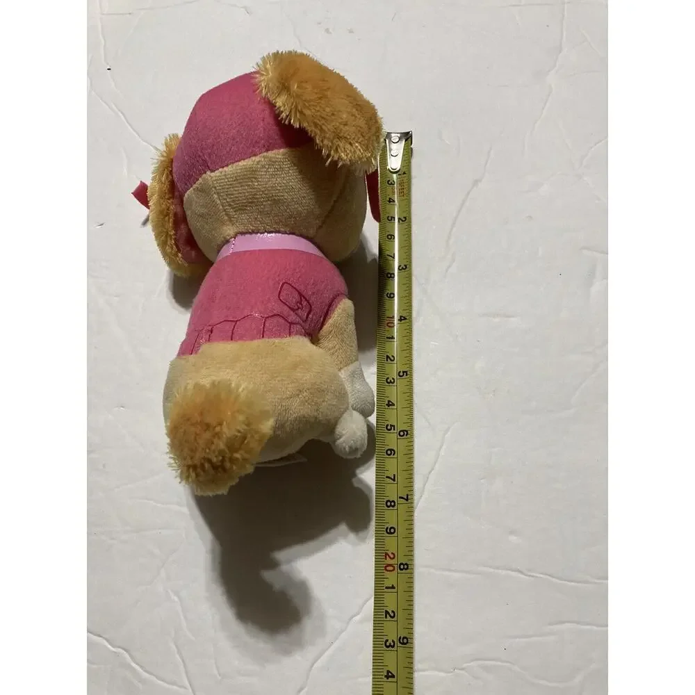 Paw Patrol Skye Rescue Pup Puppy Dog Pink Plush Goggle Hat Sparkly Eyes Ty - Picture 4 of 4